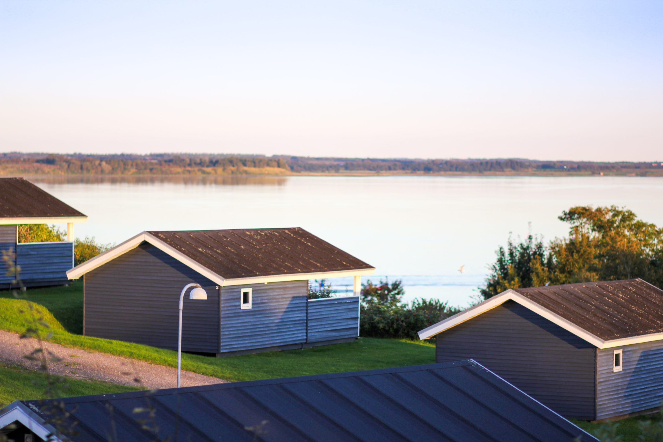 sommer Meget universitetsområde Skive Fjord Camping · Ferie med panoramaudsigt over Limfjord